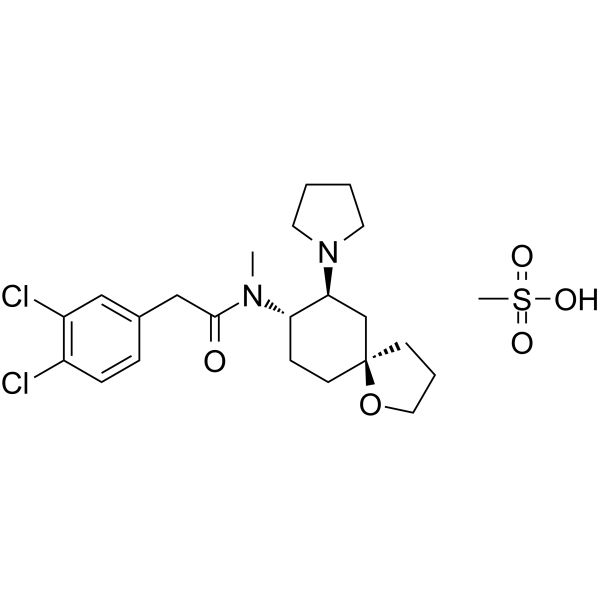 Spiradoline mesylate (U-62066 mesylate) 87173-97-5